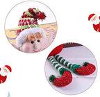 JJKFQ Christmas Decoration Doll Cute Red and Green Long-Legged Elf Doll Gifts Room Decoration Birthday Party Gifts Xmas Home Decor