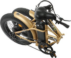 Electric Bike Foldable Fat Tire EBike 48V 13AH Li-ion Battery 500W Motor 20" 4.0 inch Fat Tire Bike Aluminum Frame Electric Mountain Beach Snow EBike Bicycle