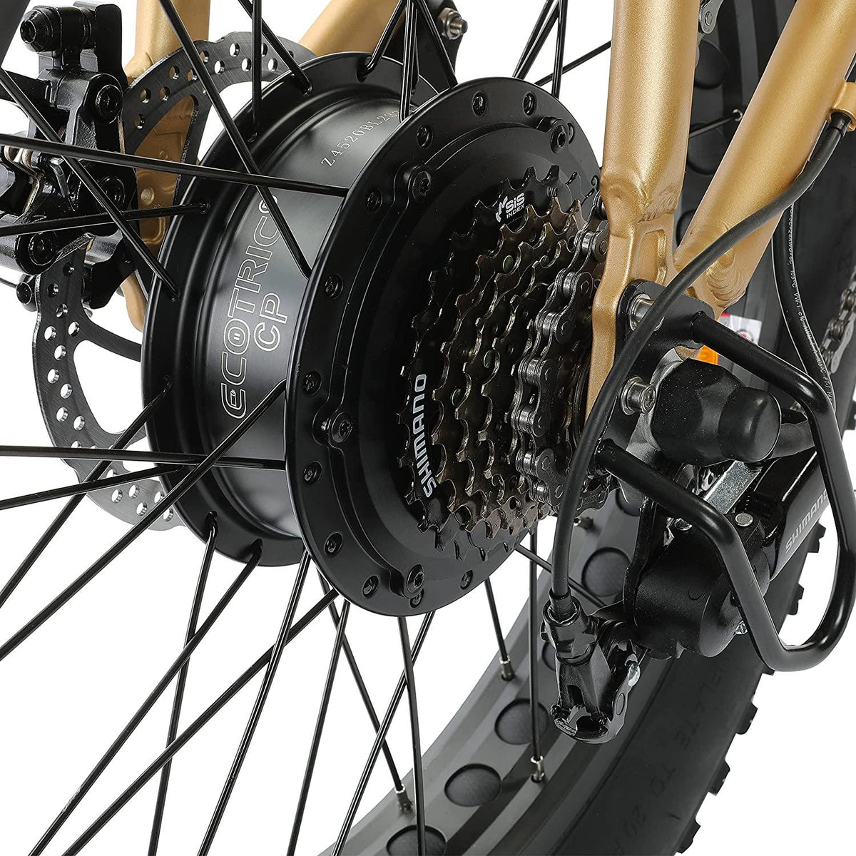 Electric Bike Foldable Fat Tire EBike 48V 13AH Li-ion Battery 500W Motor 20" 4.0 inch Fat Tire Bike Aluminum Frame Electric Mountain Beach Snow EBike Bicycle