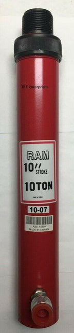 Heavy Duty 10 Ton Threaded Ram With 10" Stroke AES Industries 81110 Auto Body