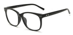 Sunglasses - Classic Retro Clear Lens Optical Squre Frame Glasses