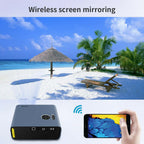 eug 7000lms android 9.0 projector native 1080p proyector bt5.0 airplay video tv