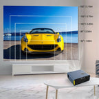 eug smart android 9.0 projector native 1080p home theater bt 5.0 airplay tv hdmi