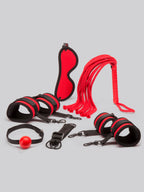 Bondage Boutique Red Hot Passion Bedroom Bondage Kit (6 Piece), Red