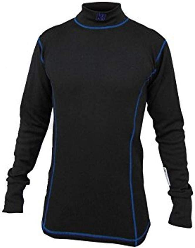 K1 Race Gear Premier Slim Fit Safety X Nomex Under Garment Shirt (Black, X-Large)