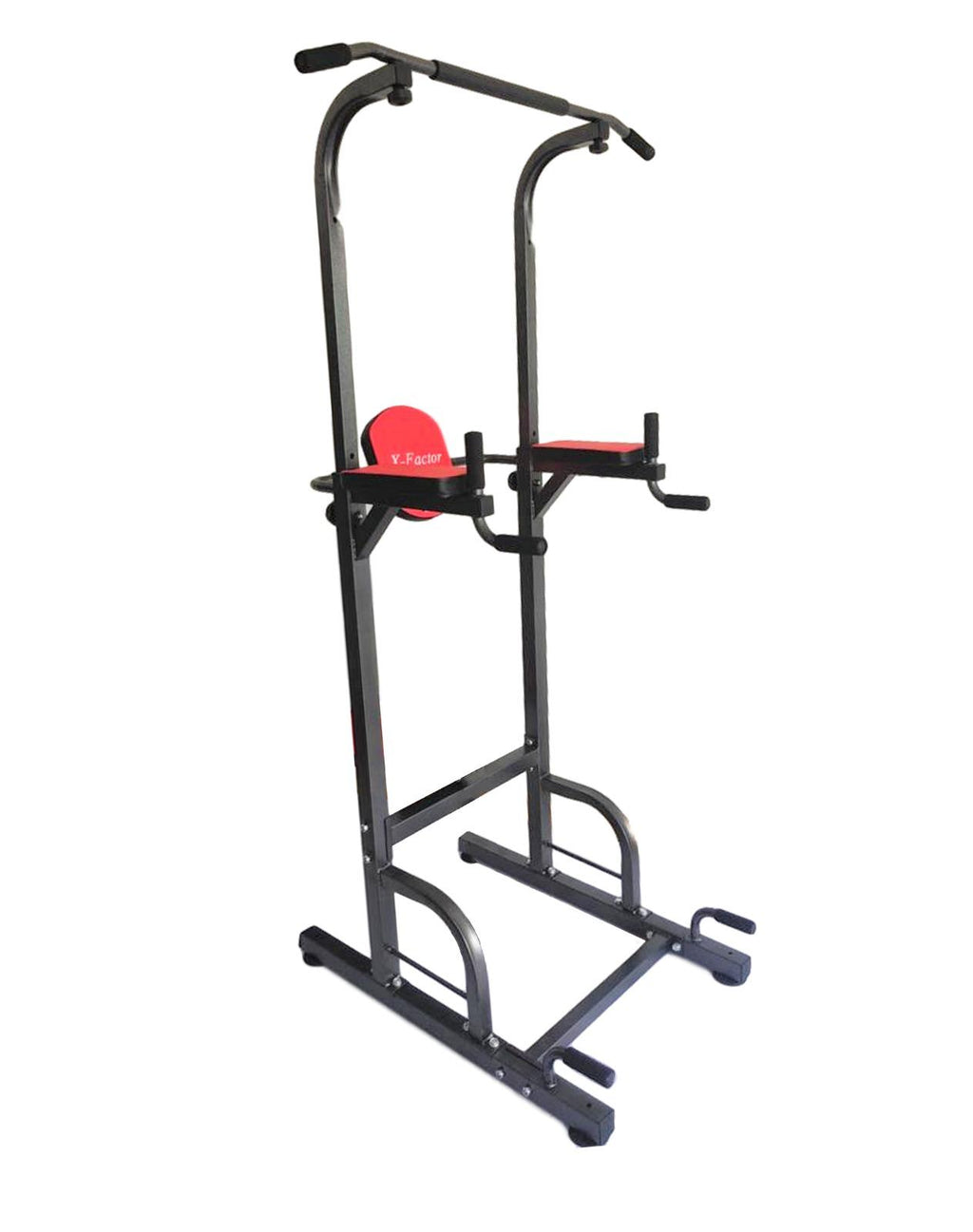 X Factor Power Tower Pull Up Station VKR Home Gym with Push-Up, Pull-Up &amp; Dip Stations Strength Training Adjustable Height