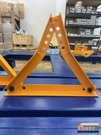 SET#43 FRAME MACHINE ADJUSTABLE 2 UNIVERSAL WHEEL STANDS CHIEF STYLE 674507