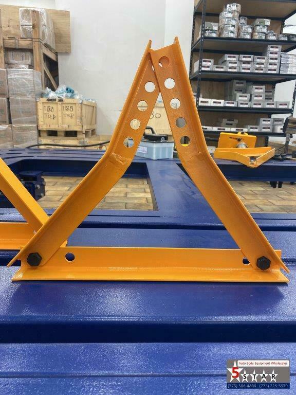 SET#43 FRAME MACHINE ADJUSTABLE 2 UNIVERSAL WHEEL STANDS CHIEF STYLE 674507