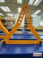 SET#43 FRAME MACHINE ADJUSTABLE 2 UNIVERSAL WHEEL STANDS CHIEF STYLE 674507