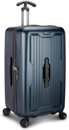 Ultimax II 26" Medium Trunk Spinner Luggage, Matte Navy, Checked Inch