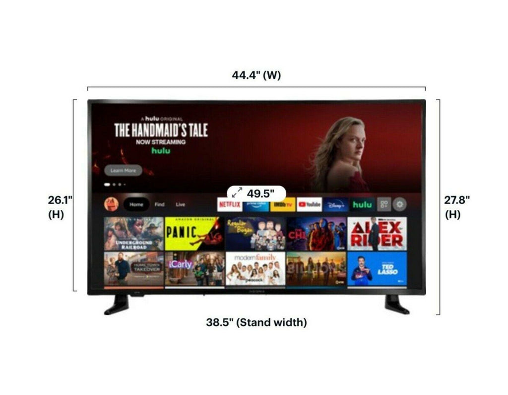 insignia ns50df710na21 50 inch 2160p 4k uhd smart led tv