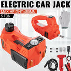 5Ton 12V Electric Hydraulic Car Floor Jack Kit Lift Impact Wrench for SUV MPV
