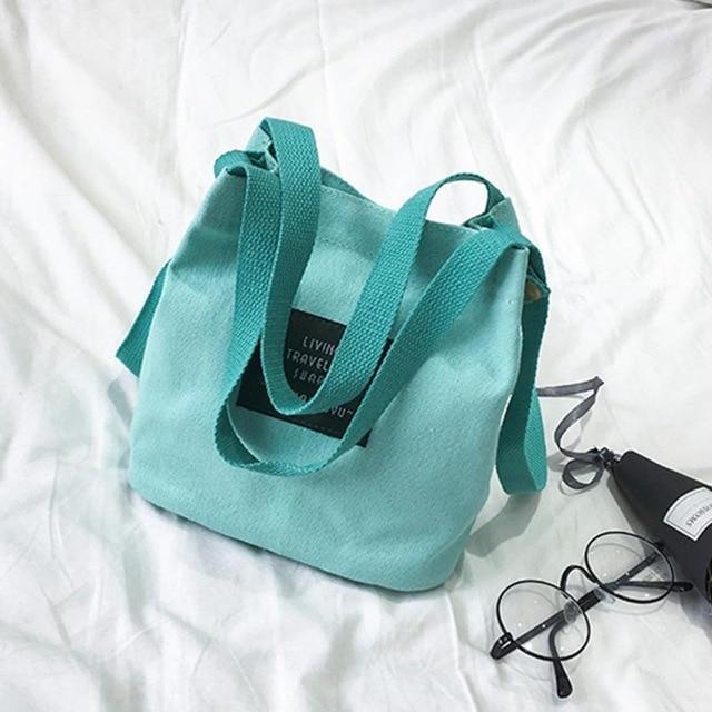 Bag - Mini Single Canvas Shoulder Bag