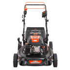 24 in. 201cc Electric Start Select PACE 6 Speed CVT High Wheel RWD 3-in-1 Gas Walk Behind Self Propelled Lawn Mower