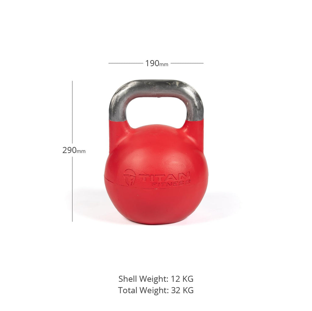 Fitness Adjustable Competition Style Kettlebell 12 KG - 32 KG