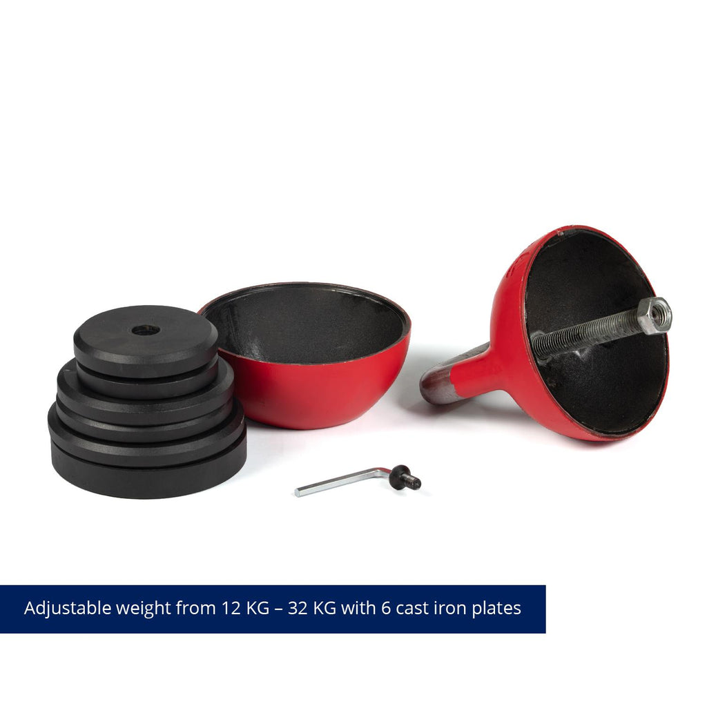 Fitness Adjustable Competition Style Kettlebell 12 KG - 32 KG