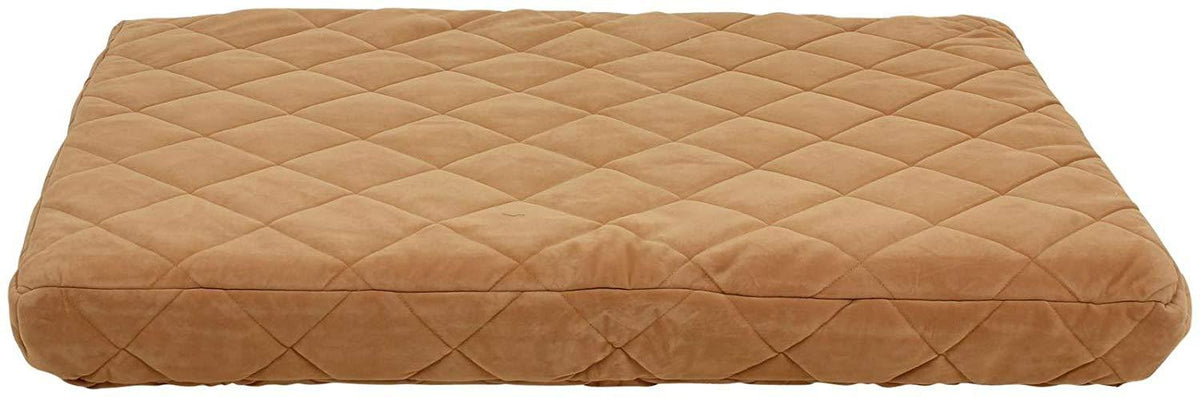 Carolina Pet Jamison Protector Pad Quilted Orthopedic Bed in Chocolate