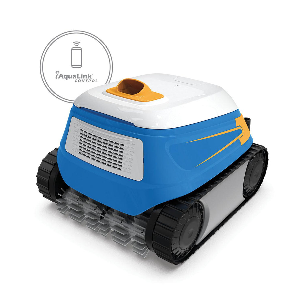 Aqua Products Evo 614 iQ Robotic In Ground Pool Cleaner with iAqualink Control, Dual Traction Motor, and 60-foot Tangle-less