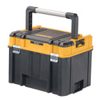 TSTAK Tool Box, Deep, Long Handle, Extra Lar, Fixed Divider for Tool Organization, Water and Debris Resistant (DWST17814)