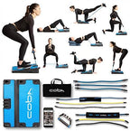 COBA Glute Trainer - Full Home Workout System, Core &amp; Booty Exercise Machine, Resistance Band Full Body Trainer