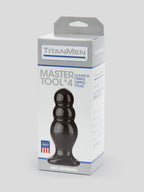 Doc Johnson TitanMen Master Tool No.4 Butt Plug 6 Inch, Black