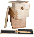 goodland bee supply gl-2b1sk-er beekeeping double deep box beehive kit