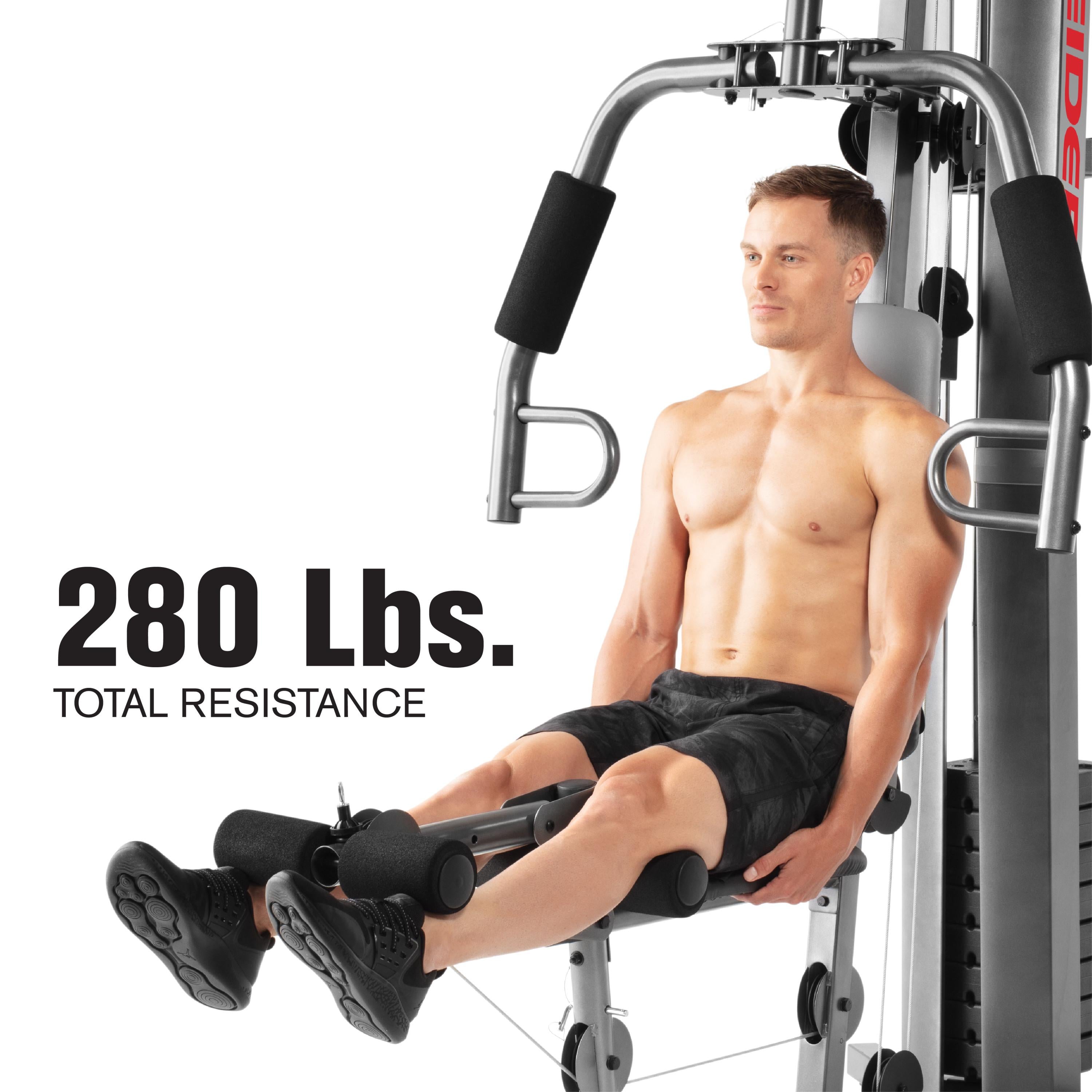 Weider XRS 50 Home Gym with 112 Lb. Vinyl Weight Stack