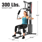 Weider XRS 50 Home Gym with 112 Lb. Vinyl Weight Stack