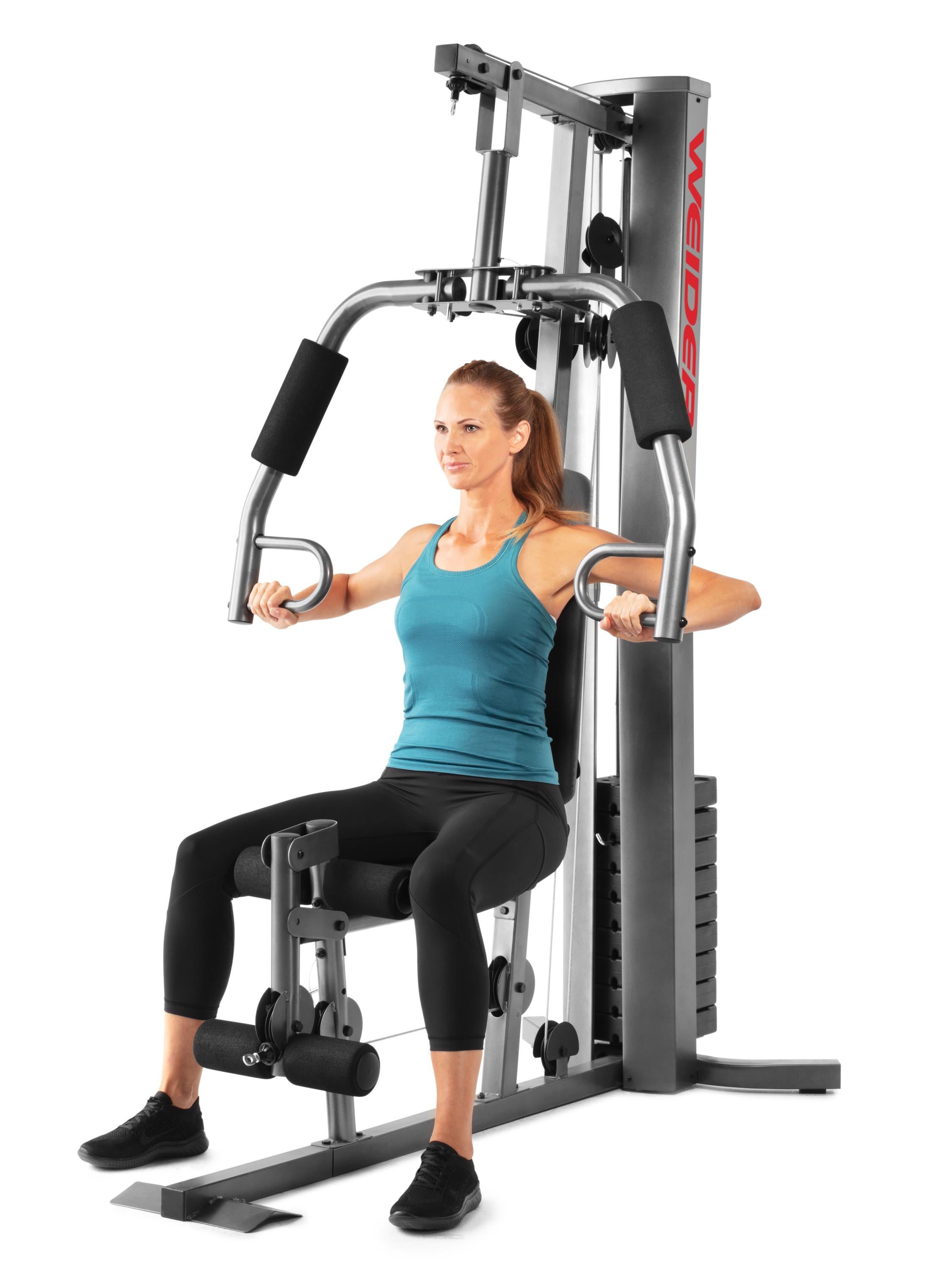 Weider XRS 50 Home Gym with 112 Lb. Vinyl Weight Stack