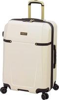Brentwood II 25" Expandable HARDSIDE Spinner, Cream, Inch