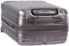 Near Spinner 57/20 exp Unisex Small Silver Polypropylene Luggage Bag TSA Approved AY8055001