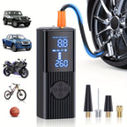 Tire Inflator Portable Air Compressor-180PSI & 20000mAh Portable Air Pump, Accurate Pressure LCD Display, 3X Fast Inflation For Cars,Bikes Balls
