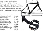 Road Bike 700C Wheels Racing Bicycle with 21 Speed  Derailleur, Dual Disc Brake, Lightweight Outdoor Cycling for Men, Women, Adults