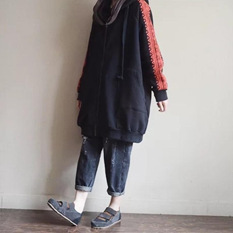 2020 Loose Plus Size  Hooded Sweatshirt