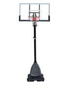Spalding 54" Shatter-proof Polycarbonate ExactaheightPortable Basketball Hoop
