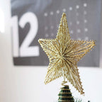 Golden Five-Pointed Stars Decoration Christmas Decoration Party Decorations Assembled Decoration/Kids Gift