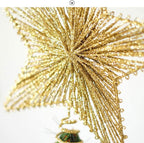 Golden Five-Pointed Stars Decoration Christmas Decoration Party Decorations Assembled Decoration/Kids Gift