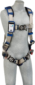3M DBI-Sala Exofit STRATA Vest-Style Climbing Harness 1112506, Grey, Blue, Medium, 1 Ea