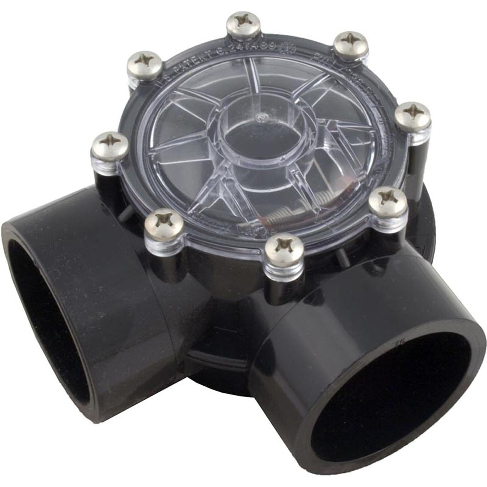 Jandy Check Valve, Jandy/Zodiac, 2" Slip/2-1/2" Spigot, 90 degree