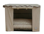 BowhausStone BeiDog Crate Cover
