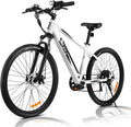 27.5" Electric Bike for Adults,36/48V Electric Bicycle/Mountain Ebike/Commuter Electric Bike 350W with Removable Lithium Battery,Professional 7 Speed Gears,Fat Tire Electric Bike for Women&amp; Men
