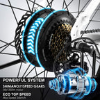 27.5" Electric Bike for Adults,36/48V Electric Bicycle/Mountain Ebike/Commuter Electric Bike 350W with Removable Lithium Battery,Professional 7 Speed Gears,Fat Tire Electric Bike for Women&amp; Men