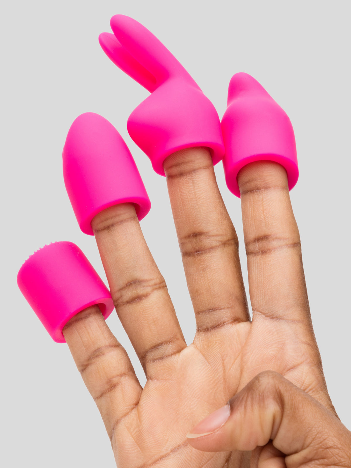 Lovehoney Rechargeable Silicone Mini Rocket Vibrator Set, Pink