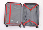 Hardside Spinner, Carry-On, Wear-resistant, scratch-resistant Suitcase 20''24''28''set Luggage with Wheels (3-piece Set, Grey color)