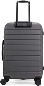 Hardside Spinner, Carry-On, Wear-resistant, scratch-resistant Suitcase 20''24''28''set Luggage with Wheels (3-piece Set, Grey color)