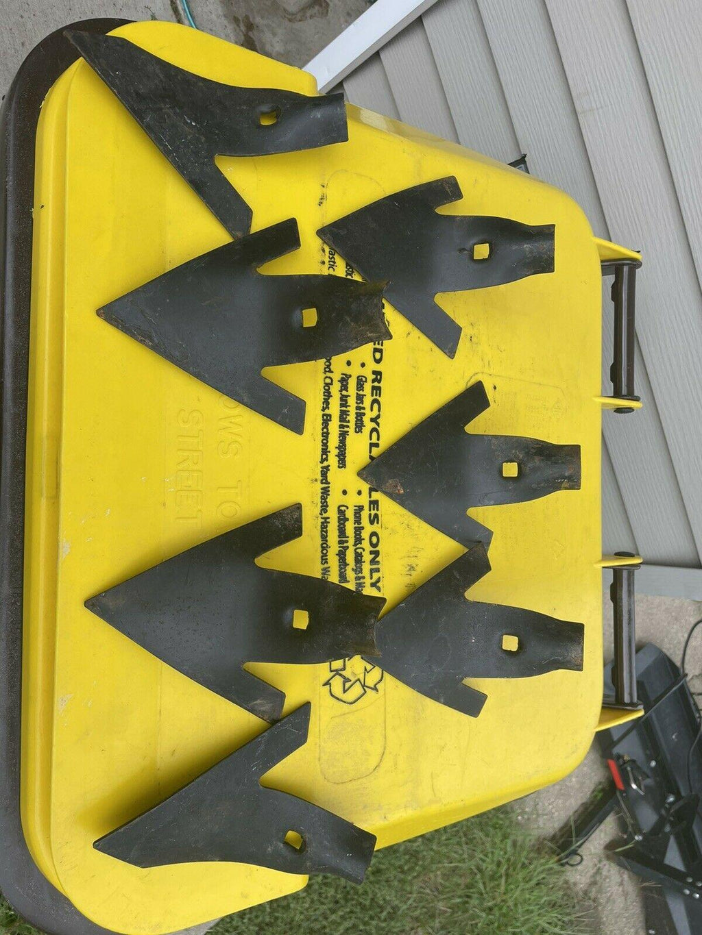 Brinly Sleeve Hitch CC sweep set NOS very rare Tool Bar