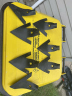 Brinly Sleeve Hitch CC sweep set NOS very rare Tool Bar
