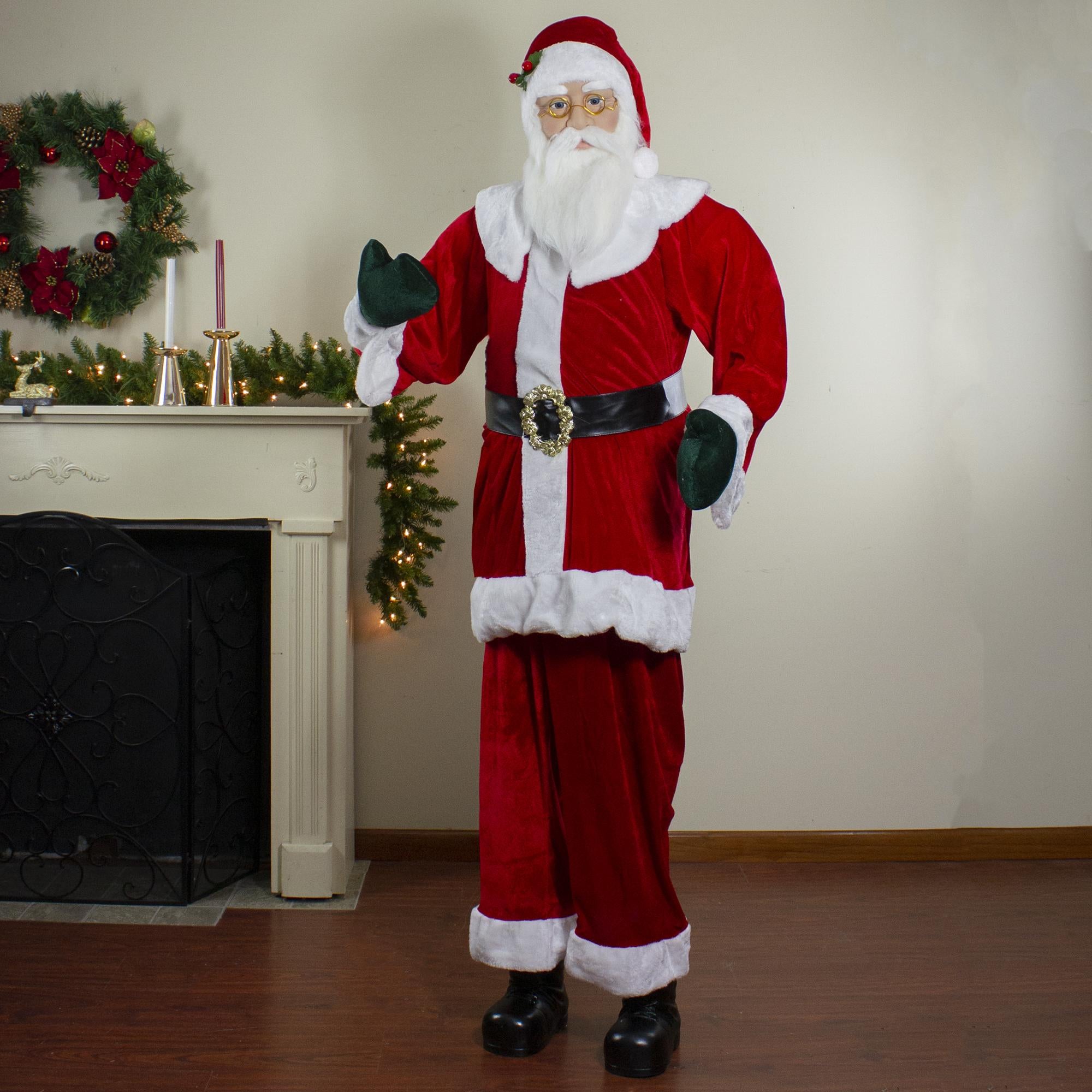 Northlight 6 ft. Life Size Santa Claus