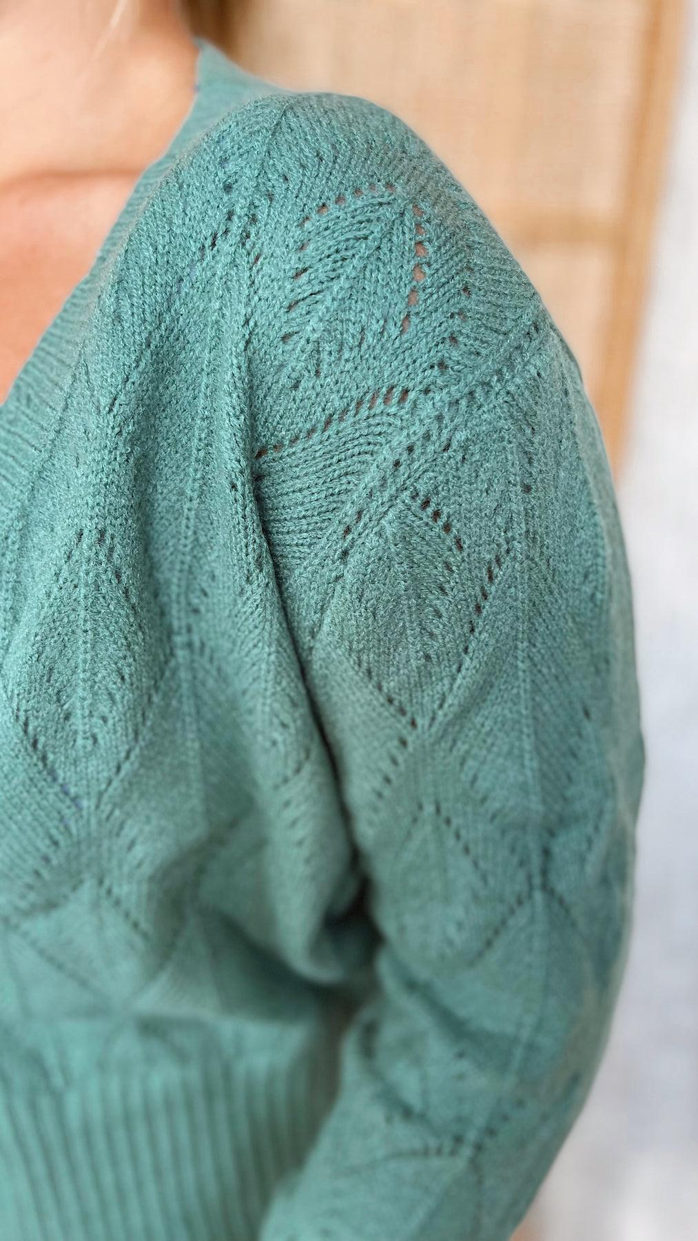 The Leave Me Jaded Cardigan