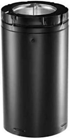 RovKeav 46DVA-244" x 6-5/8" Inner Diameter - DirectVent Pro Direct Vent Pip, Black